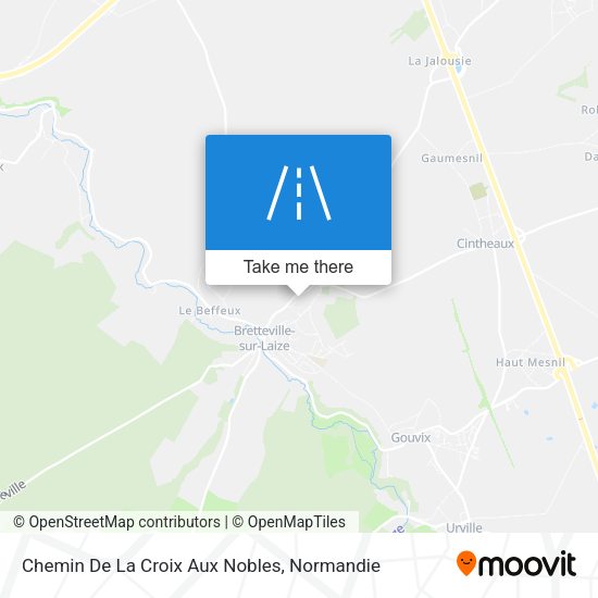 Chemin De La Croix Aux Nobles map
