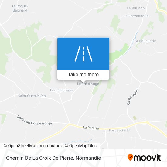 Chemin De La Croix De Pierre map
