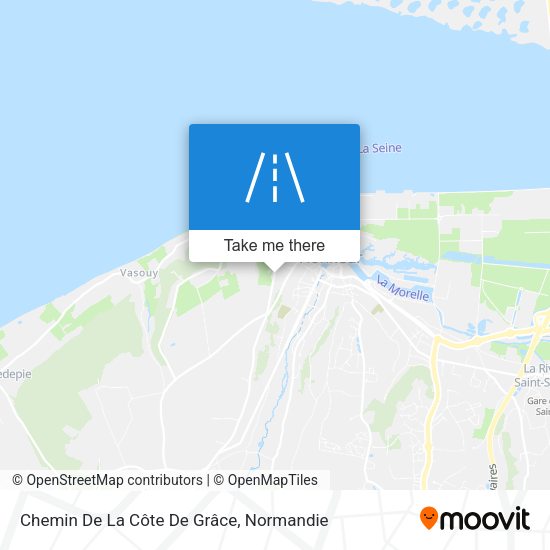 Chemin De La Côte De Grâce map