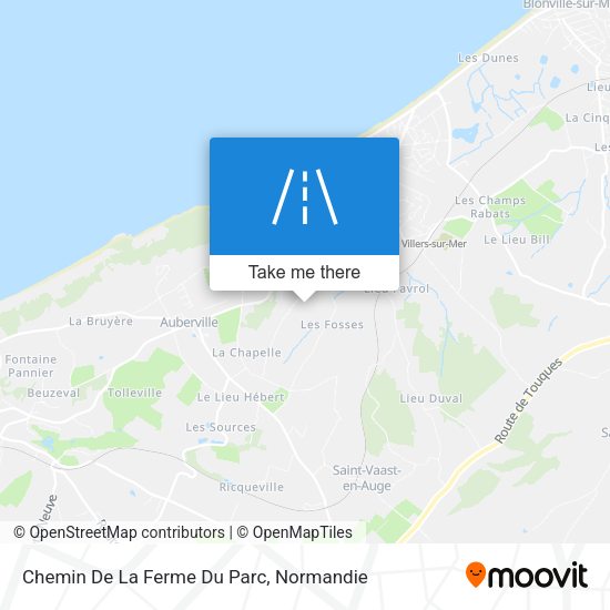 Chemin De La Ferme Du Parc map