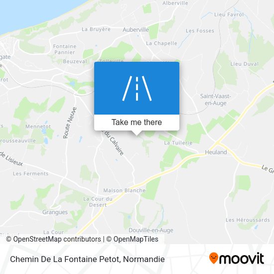 Chemin De La Fontaine Petot map