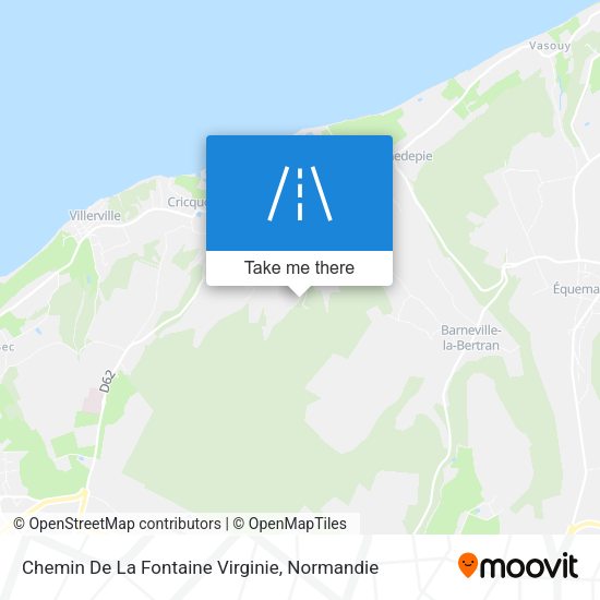 Chemin De La Fontaine Virginie map