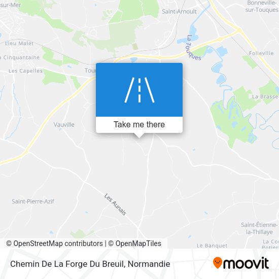 Chemin De La Forge Du Breuil map