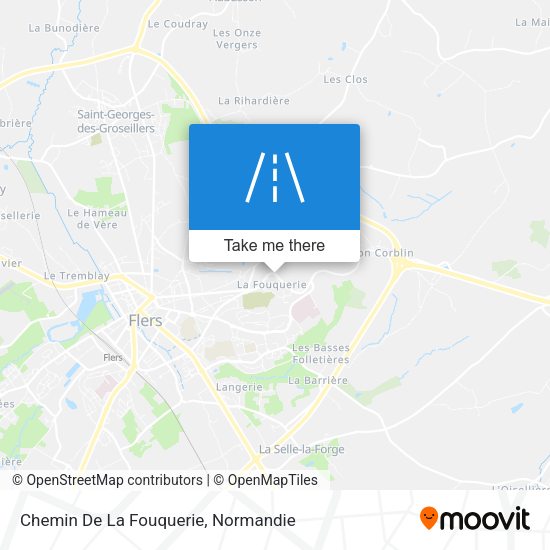 Chemin De La Fouquerie map