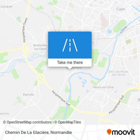 Chemin De La Glacière map