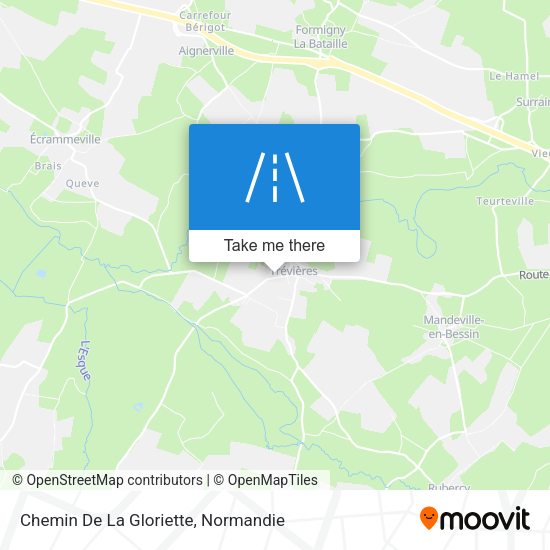 Chemin De La Gloriette map