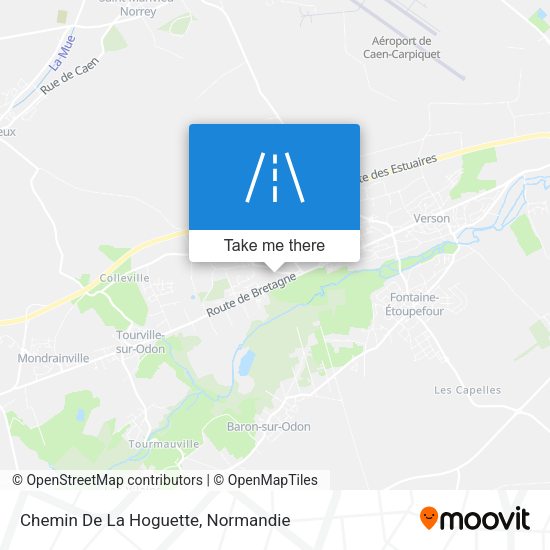Chemin De La Hoguette map