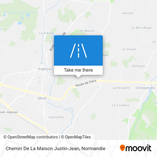 Chemin De La Maison Justin-Jean map