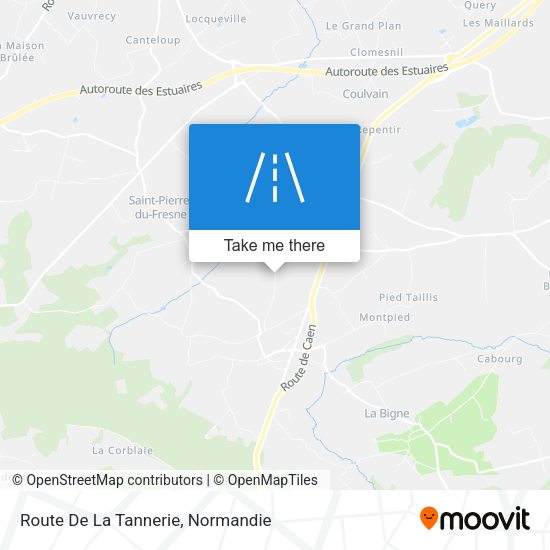 Route De La Tannerie map