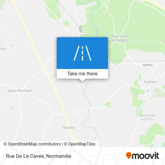 Rue De La Cavée map