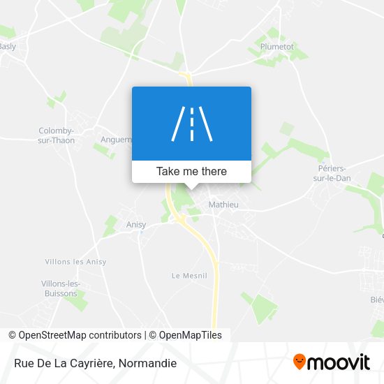 Rue De La Cayrière map