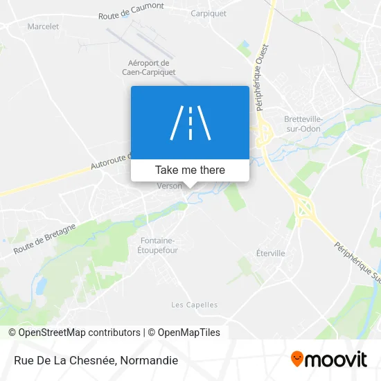 Rue De La Chesnée map