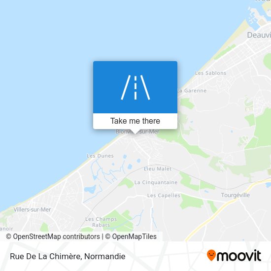 Rue De La Chimère map