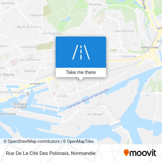 Rue De La Cité Des Polonais map