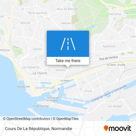 Cours De La République map