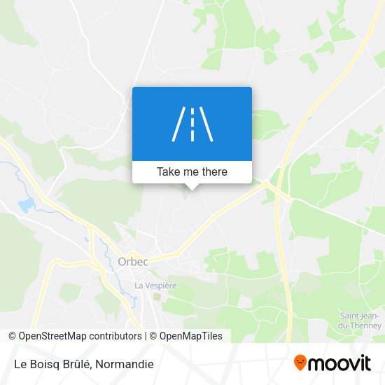 Le Boisq Brûlé map