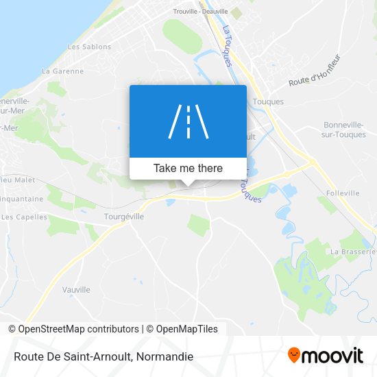 Route De Saint-Arnoult map