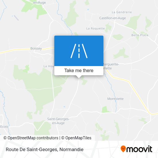Route De Saint-Georges map