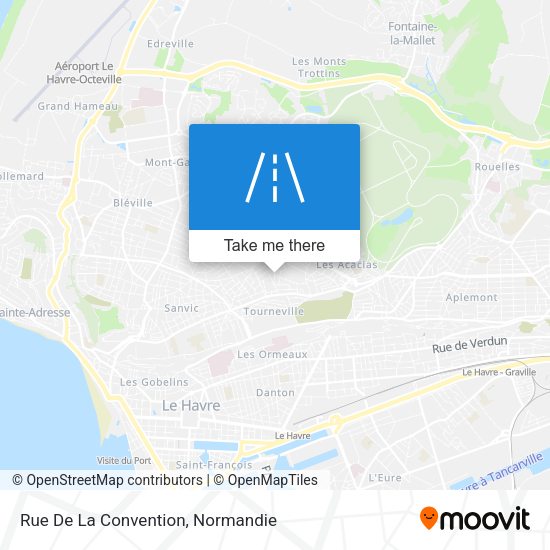 Rue De La Convention map