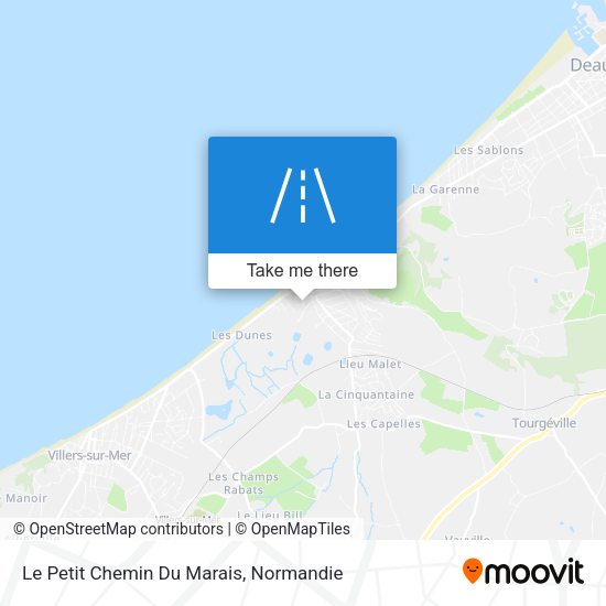 Le Petit Chemin Du Marais map