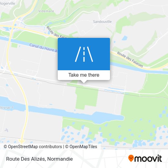 Route Des Alizés map