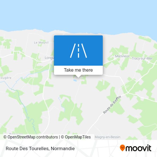 Route Des Tourelles map