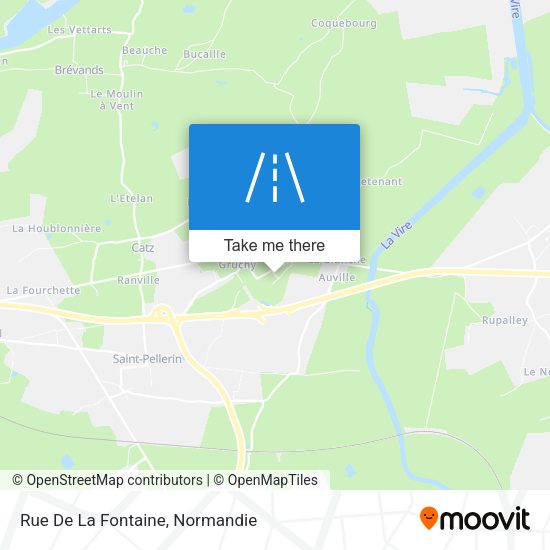 Rue De La Fontaine map
