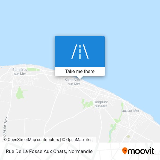 Rue De La Fosse Aux Chats map