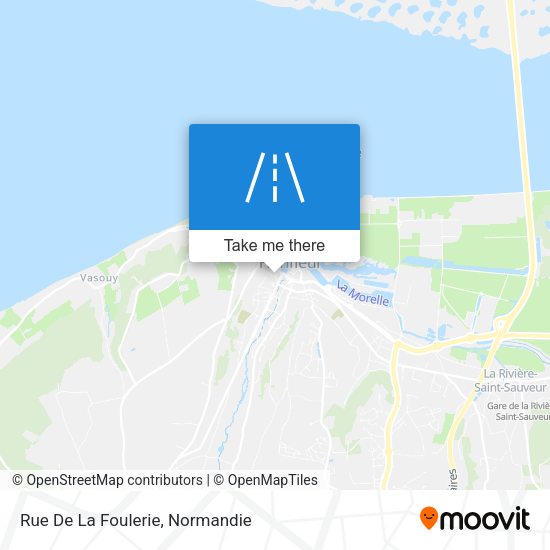 Rue De La Foulerie map