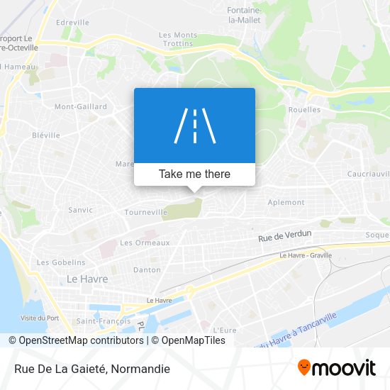 Rue De La Gaieté map
