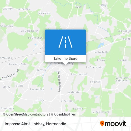 Impasse Aimé Labbey map