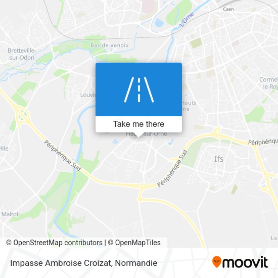 Impasse Ambroise Croizat map