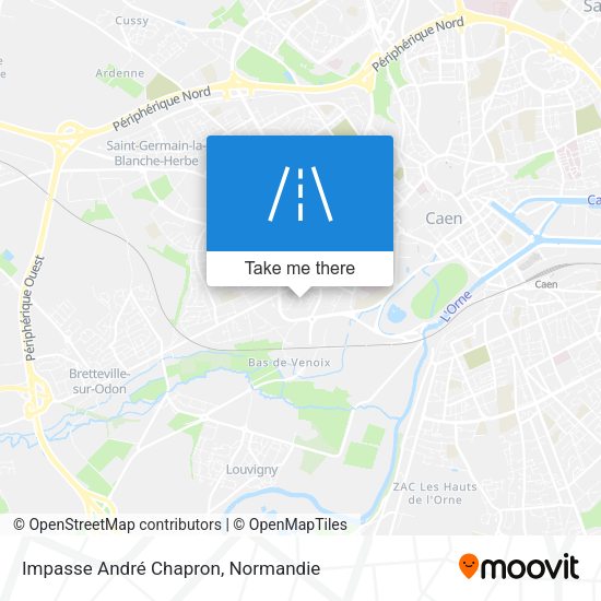 Impasse André Chapron map