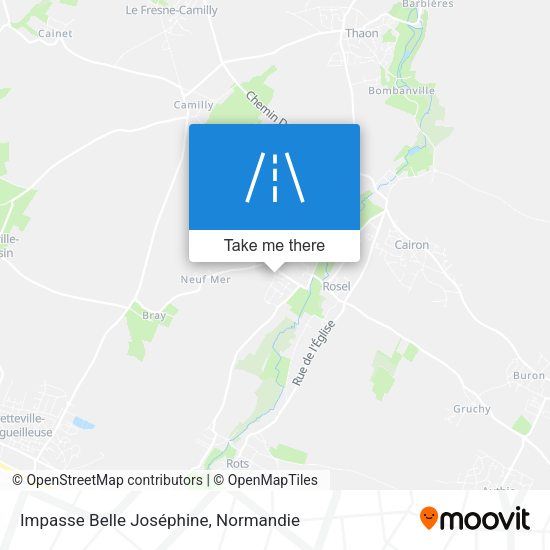 Impasse Belle Joséphine map