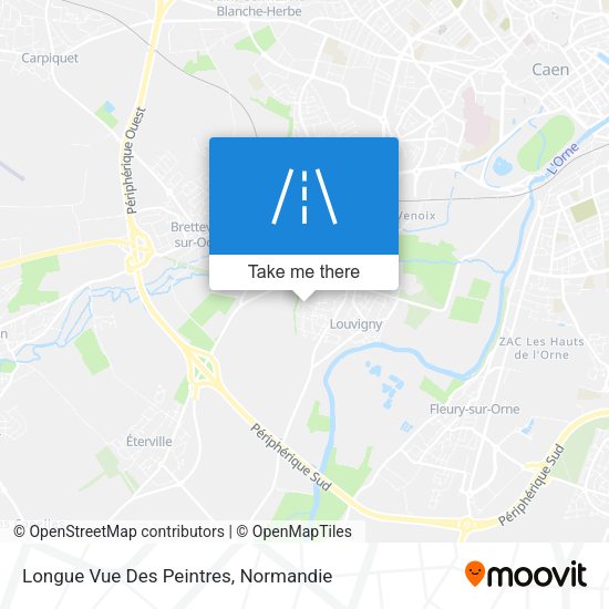 Longue Vue Des Peintres map