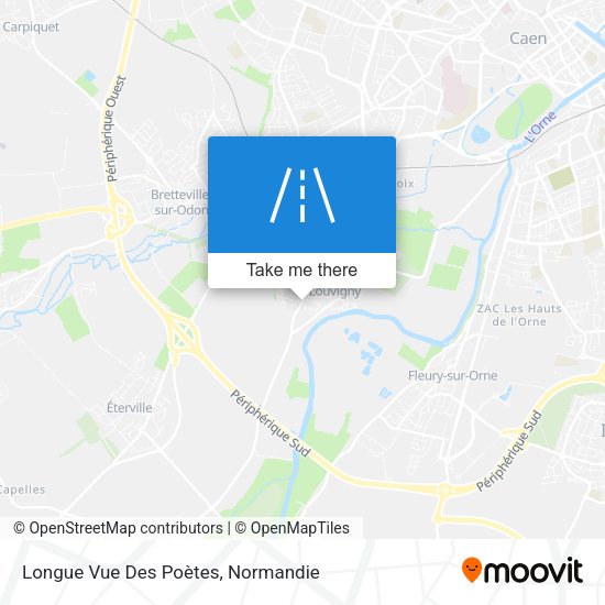 Longue Vue Des Poètes map