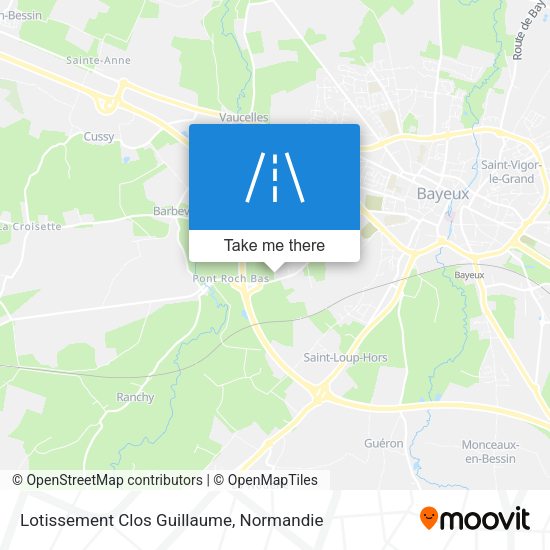Lotissement Clos Guillaume map