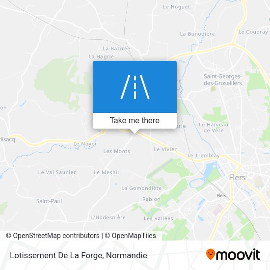 Lotissement De La Forge map