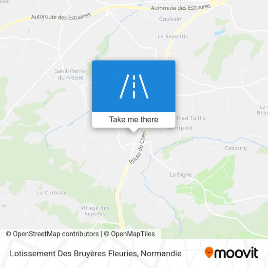 Lotissement Des Bruyères Fleuries map