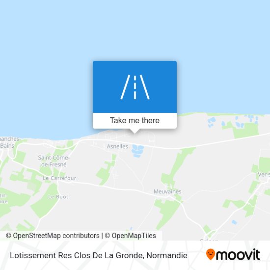 Lotissement Res Clos De La Gronde map