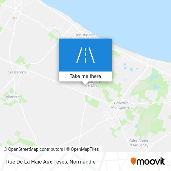 Rue De La Haie Aux Fèves map