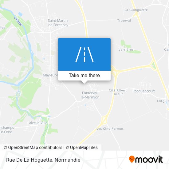 Rue De La Hoguette map