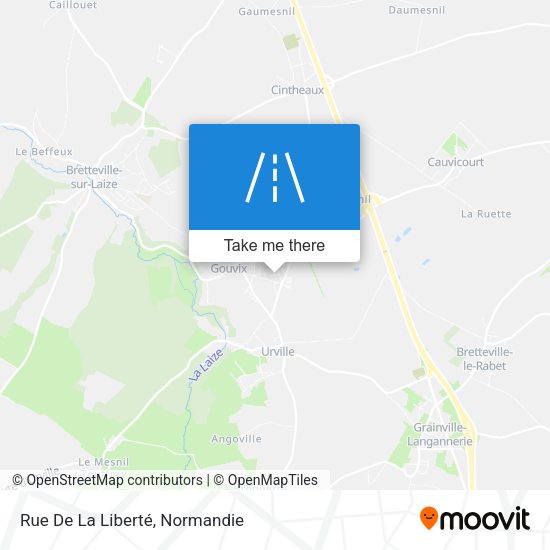 Rue De La Liberté map