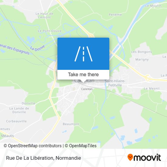 Rue De La Libération map