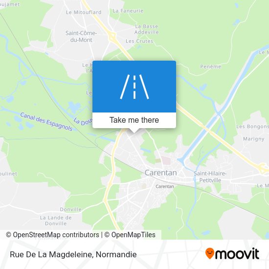 Rue De La Magdeleine map