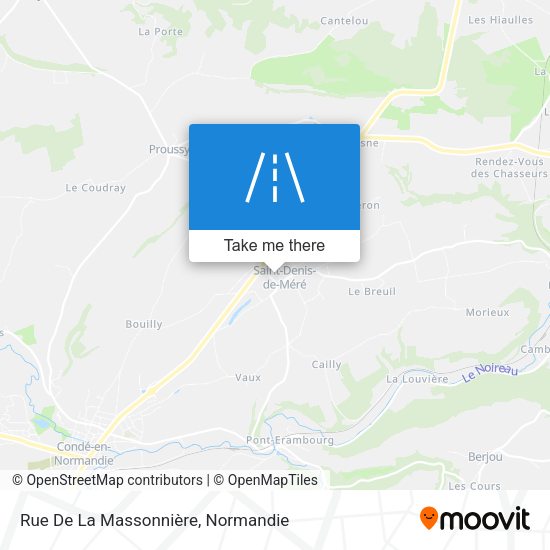 Rue De La Massonnière map