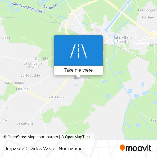 Impasse Charles Vastel map