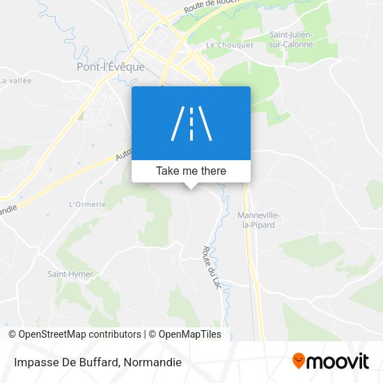 Impasse De Buffard map