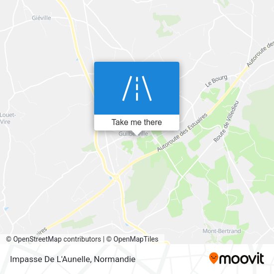 Impasse De L'Aunelle map