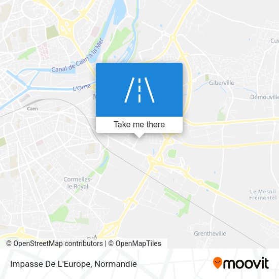 Impasse De L'Europe map